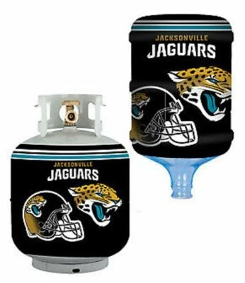 Jacksonville Jaguars tanque de propano/capa refrigerador de água licenciada pela NFL todos-5 galões - Imagem 1 de 3