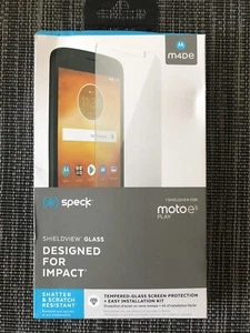 Speck Moto E5 Play ShieldView Glass Screen Protector Open Box New Product - Picture 1 of 5