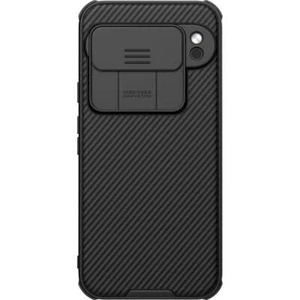Handyhülle für Google Pixel 9 Pro Nillkin Case Cover Futeral Tasche Etui Schwarz - Zdjęcie 1 z 6
