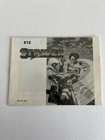 Nintendo Entertainment System Manual ONLY NES Strider Capcom instruction booklet