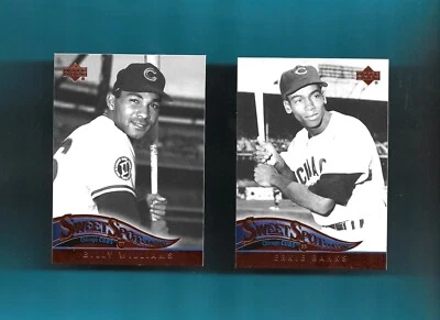 BOTH! 2005 Sweet Spot Cards ERNIE BANKS/BILLY WILLIAMS CHICAGO CUBS - Image 1 of 2