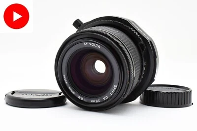 *CASI COMO NUEVO* Lente de cambio Minolta Shift CA 35 mm f/2,8 montura MD de JAPÓN Foto 1 de 4