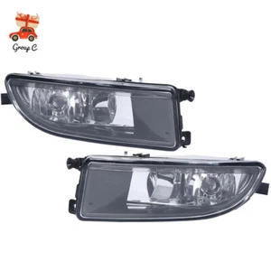 Pair For VW Beetle 2012 2013-2016 Front Bumper Halogen Fog Light Lamp Clear Lens - Picture 1 of 24