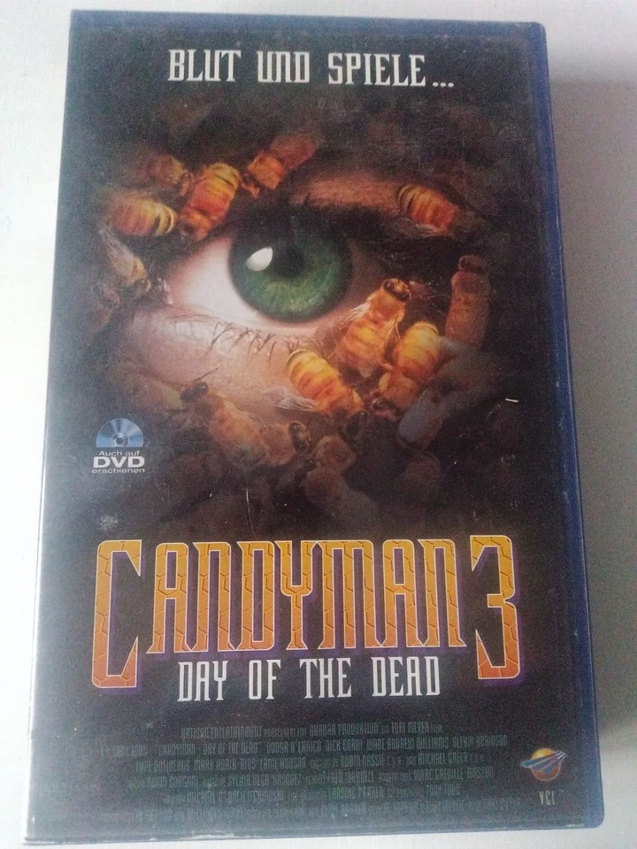 CANDYMAN 3  Day of the Dead   - Blut und Spiele - VHS Rarität  FSK18 - Bild 1 von 1