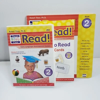 Your Baby Can Read! Early Development System Volume #2  DVD/ Word Cards/ Book - Image 1 of 4