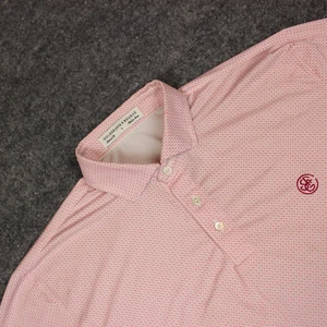 Holderness & Bourne Golf Poloshirt Herren Large Tailored Pink San Francisco Club - Bild 1 von 13
