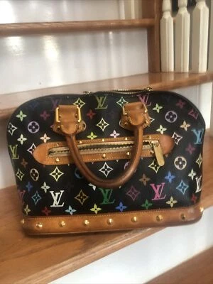 Louis Vuitton Alma Black Multicolor - Image 1 of 4