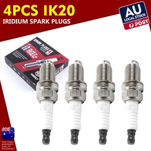 4 IRIDIUM Spark Plugs IK20 for 2005+ BMW 320i E90 E91 2.0L N46B20 4cyl - Picture 1 of 8