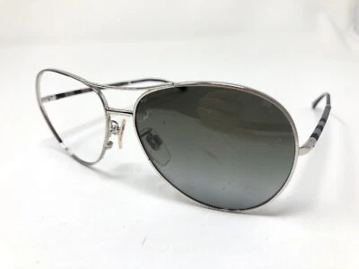 Gafas de sol BURBERRY B3056 1005T3 marco Italia 57-13-135 envoltura de metal armado JO42 Foto 1 de 4