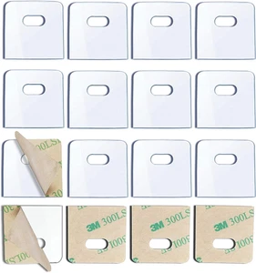 (16 Set/32 Pieces) Clear Vertical Blind Repair Tabs, Vertical Blinds Tabs/Blind - Picture 1 of 11