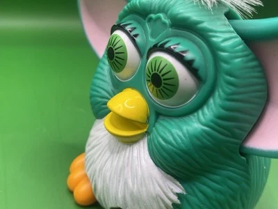 Vintage 1998 Green Furby McDonalds Toy - Image 1 of 4