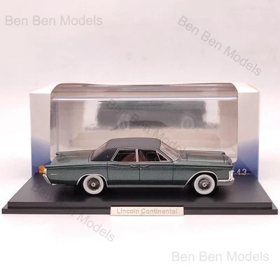 GLM 1/43 Lincoln Continental Green 1969 GLM43103102 Resin Car Limited Collection - Image 1 of 4