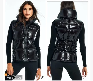 SAM. Freedom Daunenweste schwarz glänzend Gr. M - Bild 1 von 9