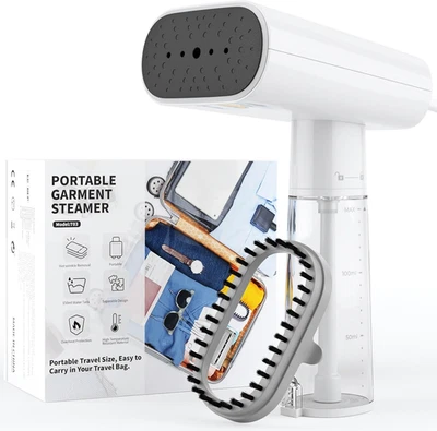 Stiratore Verticale 1000W, Ferro Da Stiro Da Viaggio Con 150Ml Di Serbatoio D'Ac - Immagine 1 di 4