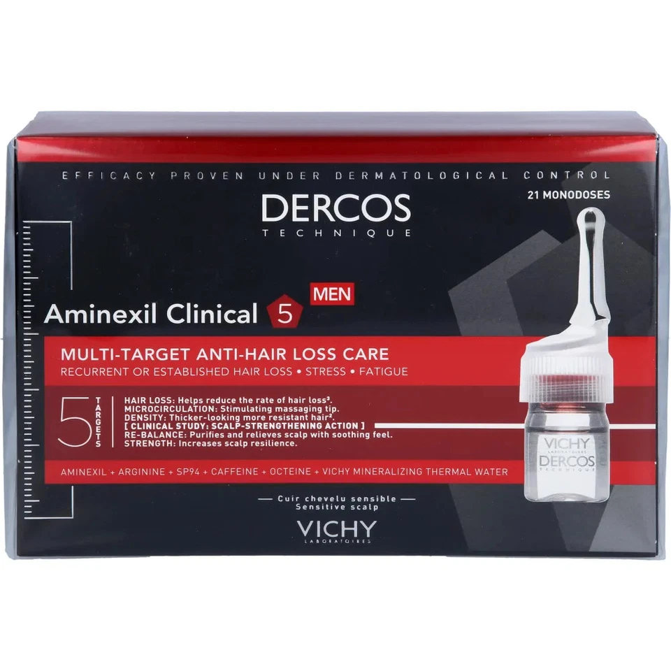 Vichy Aminexil Clinical 5 Für Männer 21X6ml - 12585767 - Bild 1 von 1