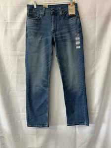 Jeans Levis 514 Para Hombre 30x30 Azul Pierna Recta Elastizados Denim NUEVO - Imagen 1 de 11
