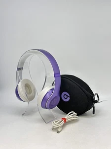 Beats Solo 3 A1796 On-Ear Wireless Kopfhörer Lila mit Hülle & Kabel - Bild 1 von 5