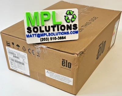 ELO ET1502L-2UWC-1-WH-NS-G-RVZK 15-inch WIDE USB-C Touch POS Monitor - White NEW - Image 1 of 2