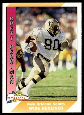 1991 Pacific Brett Perriman #335 - Image 1 of 2