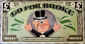 Go For Broke Vintage Board Game - Picture 1 of 4