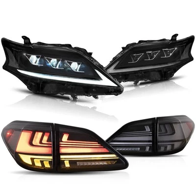 VLAND Scheinwerfer&Rückleuchten für Lexus RX 350 450H 2013–2015 MIT Gelb Blinker - Bild 1 von 4