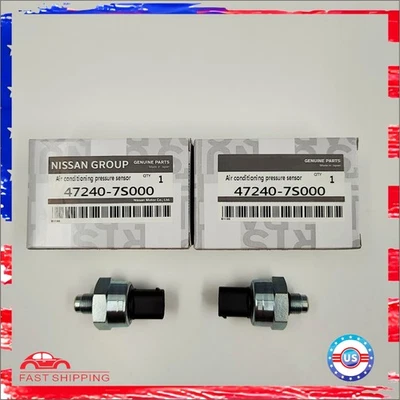 OEM 2× Brake Fluid Pressure Sensor For Nissan Infiniti Armada Titan 47240-7S000 - Image 1 of 4