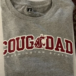 WSU Washington State University Go Cougs, Coug Dad T-Shirt 2XL neu mit Etikett - Bild 1 von 3