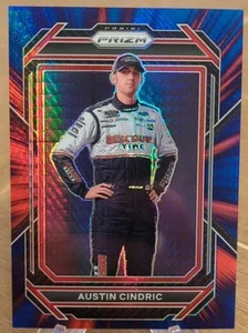 2023 Prizm Red And Blue Hyper 75/299 Austin Cindric - Picture 1 of 1