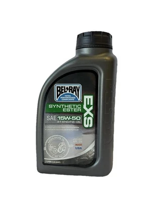 Bel-Ray 10W-50 EXS Full-Synthetic Ester 4T Engine Oil 620067 **1 LITER** - Image 1 of 3