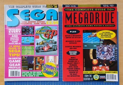 The Complete Guide To Sega & The Complete Guide To Megadrive CVG Good condition - Image 1 of 3