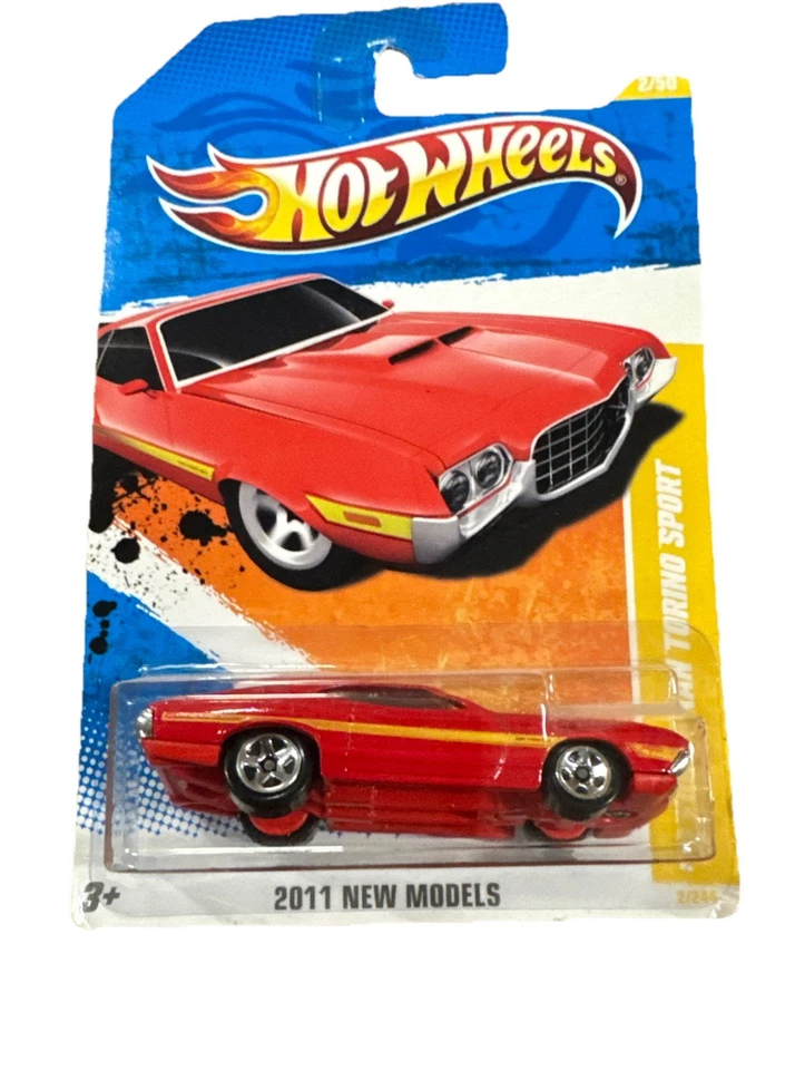 Hot Wheels  '72 Ford Gran Torino sport- 2011 new models 2/50 - Image 1 of 4