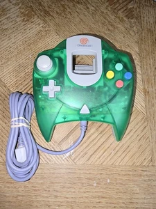 Controller OEM ufficiale Sega Dreamcast verde traslucido - testato e funzionante - Foto 1 di 2