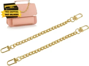 2 Piezas Cartera Extensor Cadena 7.9 Pulgadas Metal Cartera Correa Extensor Repuesto para H - Imagen 1 de 7