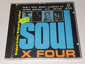 *NEW/SEALED* Soul X Four CD Otis Redding/Percy Sledge/Wilson Pickett/Joe Tex - Picture 1 of 4