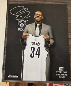 Paul Pierce Brooklyn Nets Signing Photo. Autographed By The Truth.  Signed 2013 - Picture 1 of 4