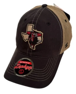 Zephyr NCAA Texas Tech Red Raider “Turnpike" Curved Bill Washed Mesh Hat NWT - Picture 1 of 6