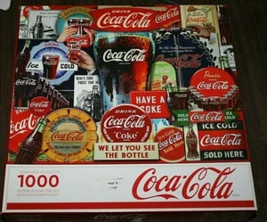 Springbok Coke Jigsaw Puzzle Advertising Decades of Tradition Bottles -BKK -9 - Picture 1 of 10