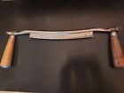 Antique 9'' Watrous & Co Adjustable Angle Draw Knife Shave 1857 Patent Model