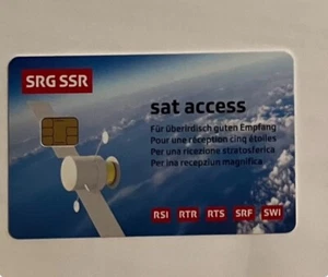 Schweizer TV SRG SRF Sat-Access Karte V7.0 Neuste Version aktiviert - Bild 1 von 1