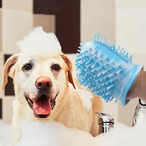 2 In 1 Dog Paw Cleaner Cup Soft Pet Dog Foot Cleaning Washer Brush Cup Portable - Picture 1 of 12