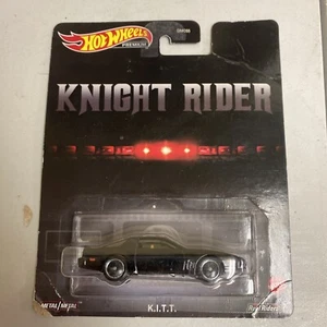Hot Wheels Premium Retro Entertainment Knight Rider Car 1/64 Scale KITT New - Picture 1 of 2