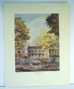 149/400 Limited Edition Signed Omer Seamon Print of Old Markle House 1848 - Picture 1 of 3
