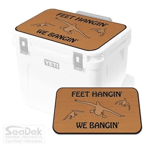 SeaDek Cooler Pad fits YETI 48 Roadie Wheeled | Foam EVA | Feet Hangin' T/B - Picture 1 of 8