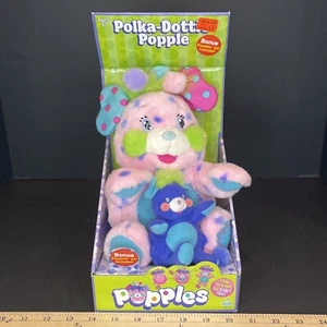 2001 Toymax - Popples - Polka Dottie Popple - W/ Box & Popple Pal - Bild 1 von 12