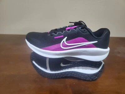 НОВЫЕ ЖЕНСКИЕ Nike DOWNSHIFTER 13 FD6476 003 черный/белый/яркий виноград размер 6 - Изображение 1 из 4