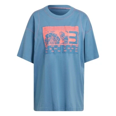 NUEVO CON ETIQUETAS ADIDAS Mujer Ropa Deportiva SuperHer Camiseta Azul Talla Grande 4X Manga Corta Foto 1 de 3