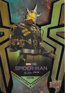 SPIDER-MAN NO WAY HOME - ELECTRO - CONCEPTION PERCEPTION INSERT CARD #CP8 - Picture 1 of 2