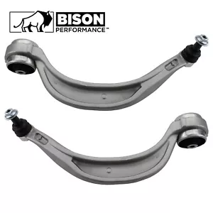 Bison Performance 2pc Set Front Lower Rearward Control Arms For A6 Q Q5 S6 SQ5 - Picture 1 of 9