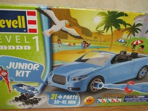 REVELL 1:20 SCALE Roadster Convertible Car Junior Assembly Model Kit 45-1001~NIB - Picture 1 of 2
