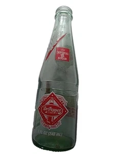 Dr. Pepper 8oz.  Imperial Cane Sugar Glass Bottle No Refill Dublin Texas - Picture 1 of 1